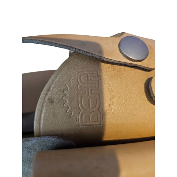 BEHA Gas Lamp Tester Leather Pouch Tan Vintage Collectible Preowned See Descript - Picture 3 of 10